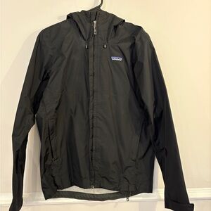 Patagonia Men's Black Raincoat